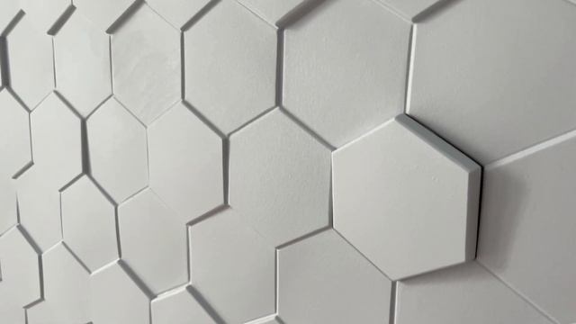 DecArt3D Гипсовая 4D панель Bee смотреть онлайн