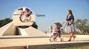 Детская коляска-велосипед GALILEO STROLLCYCLE 4 в 1