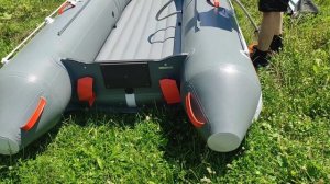 Лодка ПВХ Navigator Cruize 350 НДНД - розпаковка та спуск та воду