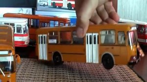 ЛИАЗ 677, 677М, 677Э от ClassicBus  и СОВы 1:43
