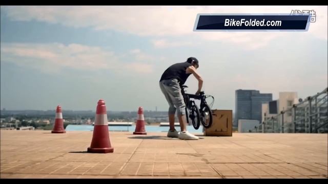Mi Qicycle Folding Electric Bike - How to Fold and Unfold смотреть онлайн
