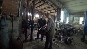 Как выпрямить бак от мотоцикла.