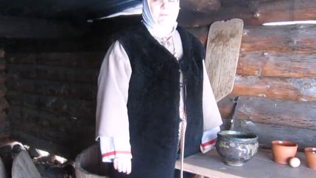 Как испечь блины в хлебной печи (Славянская деревня X века п.Любытино).