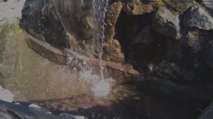 Водопад во дворе Свято-Симеоновского кафедрального собора. Челябинск 2023г.