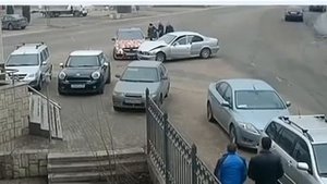 Воронеж ДТП и драка на дороге! ул Транспортная