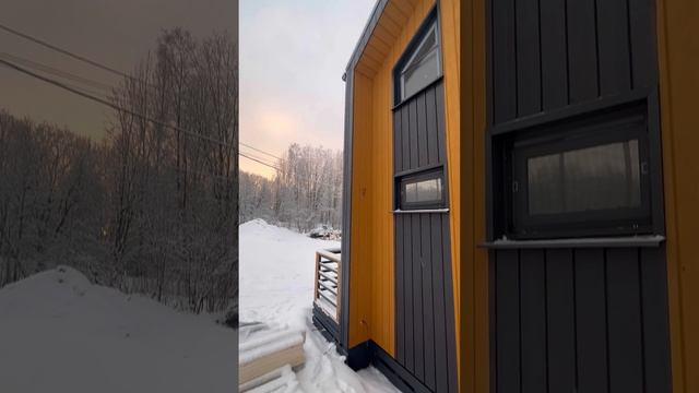 Барнхаус 5х12 со вторым светом #деревянныйдом #каркасныйдом #барнхаус #скандинавскийстиль