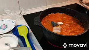Скумбрия с овощами. Рыба без автоклава.