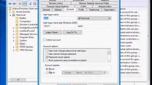 How to set an account expiration date in Microsoft Windows Server 2012