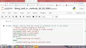 String_in_built method_Part-II using Python