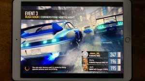 Asphalt 8, BB Racing 2, Asphalt X Treme, Traffic Rider, NFS No Limits, CSR Racing 2, Rebel Racing..