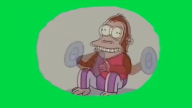 Думаюшия обезьяна / What / футаж обезьяны смотреть онлайн