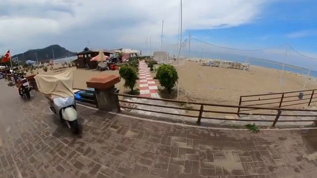 Пляж Клеопатры Бульвар Ататюрка -7 Alanya Kleopatra Beach Ataturk Boulevard सागरतट 海灘 ビーチ شاطئ GoPr