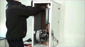 Ремонт котла Kiturami TGB 30  Замена датчика температуры