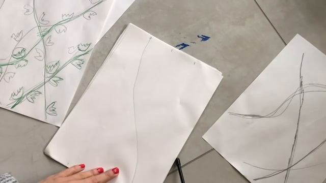 я рисую, кто со мной? готовим черновик композиции будущего шедевра! смотреть онлайн