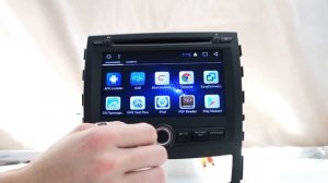 Штатная магнитола SsangYong Actyon на Android с навигацией