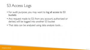 S3 Server Access Logging | Simple Stoage Service | Amazon Web Service