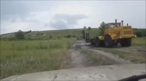 Трактор К 700. Кировец проехал
