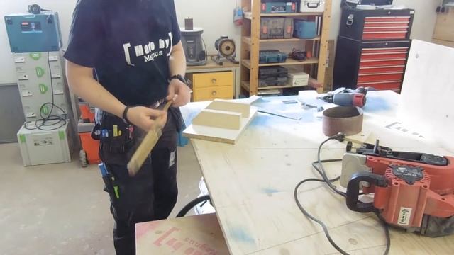 Belt sander tablemountstand-ish - Made by Magnus