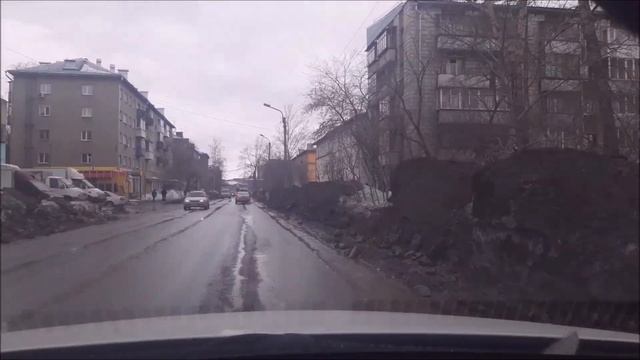 Ужасные дороги в городе Новосибирск. Март 2020. смотреть онлайн