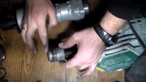 Отбойный молоток DWT AH15-30 B. Замена ствола