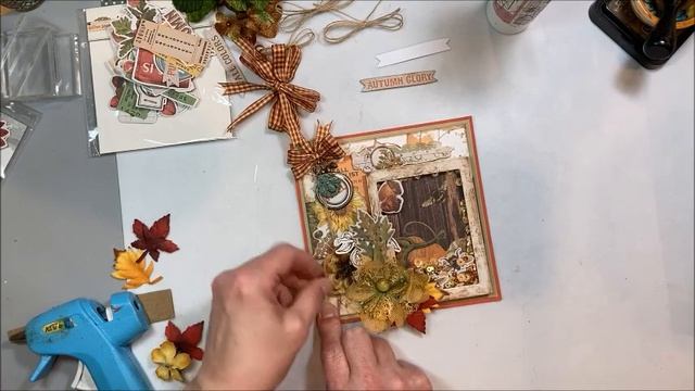 Throwback Thursday Autumn Splendor Shaker Easel Card Tutorial смотреть онлайн