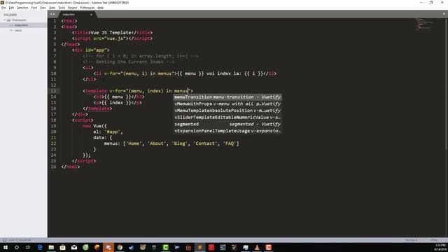 Ep03 | #06 | Sử dụng alternative với v-for qua Vue JS - RHP Team