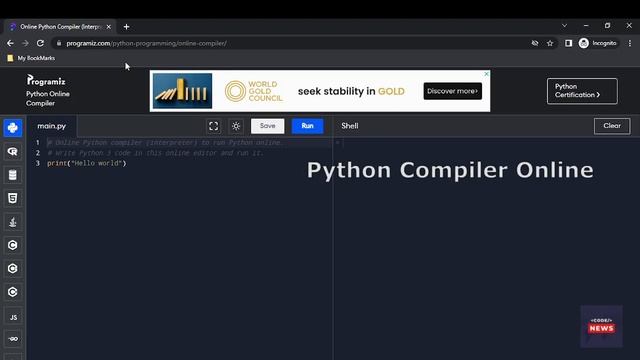 First program in Python | Python first Program | Python Tutorial