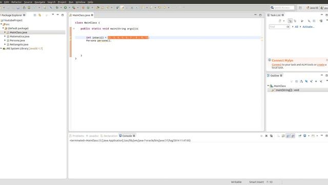 Java # 7 - Introduzione agli array in Java смотреть онлайн