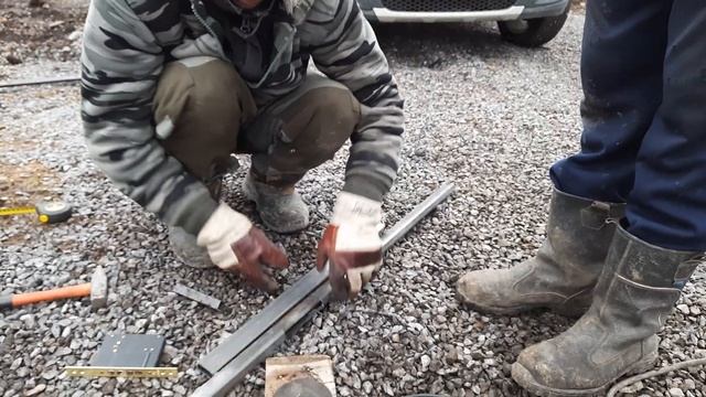 Как устовить замок в откатные ворота. Просто Гиниальное Решение. смотреть онлайн