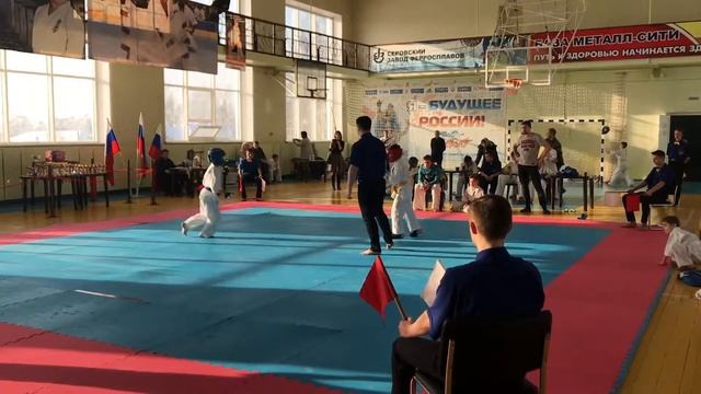 23 региональный турнир "Юный Кибальчиш"...я в синем шлеме...первый бой... 02 2018 смотреть онлайн