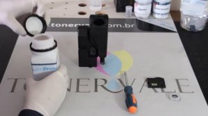 Recarga de Toner Xerox Phaser 6000 6010 6015 106R01634 - Vídeo Aula Toner Vale