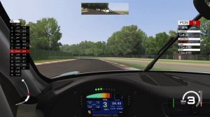 Assetto Corsa Porsche 991 911 GT3 Carrera Cup Car Racing Around The Imola Circuit