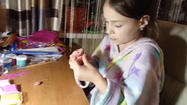 Делаем большую ферму ?⬛???? Поделки из воздушного пластилина ? смотреть онлайн