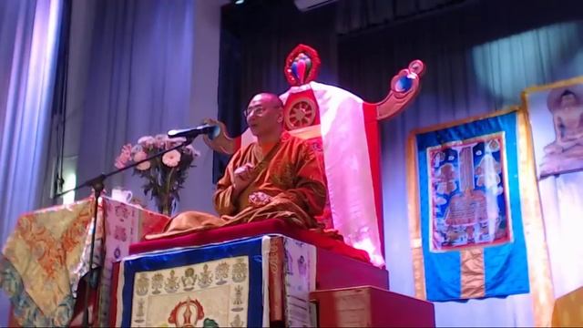 Весенние Учения Досточтимого Геше Джампа Тинлея 2019 — Лекция 3 — Улан-Удэ смотреть онлайн