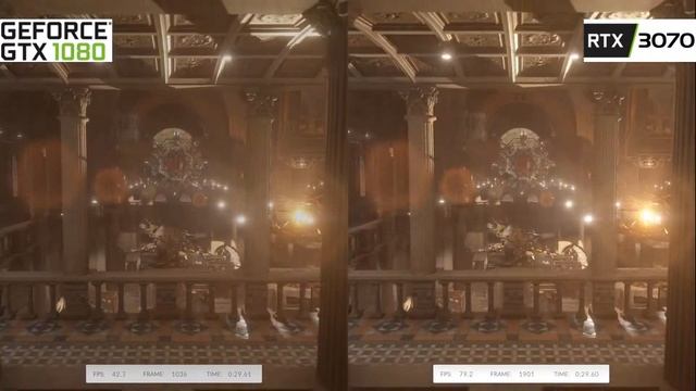 RTX 3070 vs GTX 1080 3D Mark Benchtest смотреть онлайн