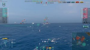 Submarine S-189: Big 4,3k BXP on map Haven - World of Warships