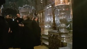 Братский Молебен у мощей Пр Сергея Радонежского