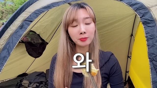 [ 솔로캠핑 ] 아무도 없어요? 조용한 숲속에서 나홀로 혼술과 먹방/ 시원한 물회와 빈대떡에 막걸리 한잔/ 돼지갈비찜에 소주/ 캠핑장추천 /캠핑용품소개