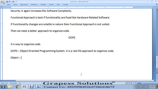 Module 2: Java Programming Tutorial for Beginners Step by Step with Examples by Mr. Mukesh Jamwal