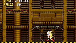 Super Sonic in Robotnik's Revenge ~ Sonic Hacks ~ Gameplay