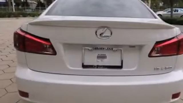 2012 Lexus IS 250 Miami FL смотреть онлайн