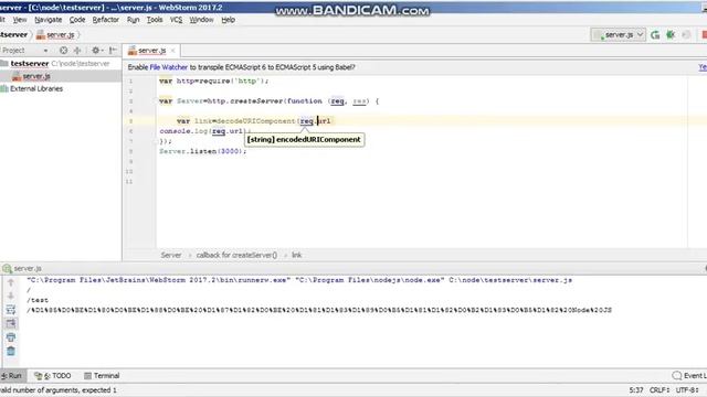 NodeJS Работа с кирилицей, decodeURIComponent. Просто о сложном