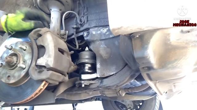 2006 Toyota Camry2.4 como cambiar los soportes del motor (motor mounts replacement) смотреть онлайн