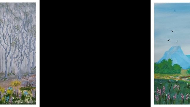 Выставка картин собственного написания.(13.03.2024г)