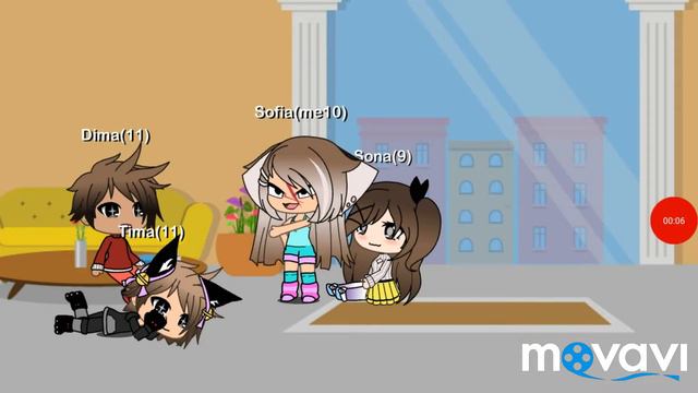 Ми-ни сериал "как я потеряла всех друзей кроме неё" в Gacha Life (3 часть) смотреть онлайн