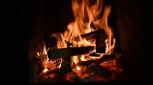 Огонь. Звук костра для медитации и снятия стресса (4К) 5ч.