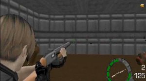 Doom 1 Mod Resident Evil 4 (Leon Kennedy) Gameplay Episode 1/4 Full