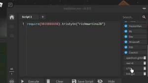 (?NEW?) Backdoor v8 script + showcase!(PATCHED/BROKEN)