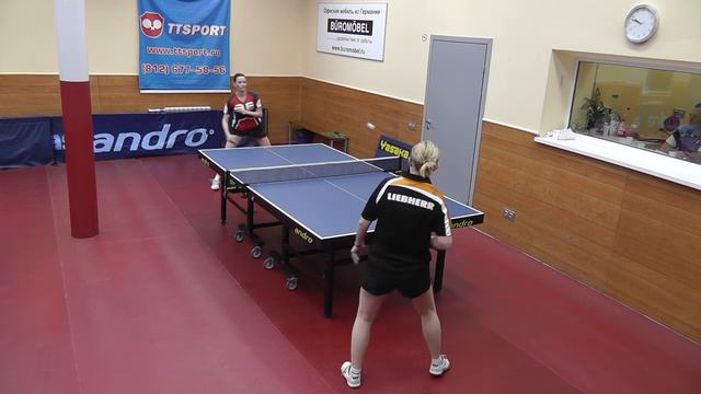 22 Морозова Инна - Зилинберг Юлия 2-0 смотреть онлайн