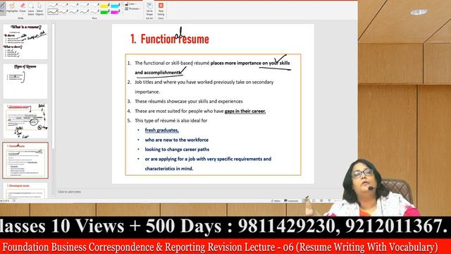 MKG : FOUNDATION BCR (ENGLISH) : RENUKA MA'AM LECTURE - 06 TOPIC : RESUME WRITING WITH VOCABULARY смотреть онлайн